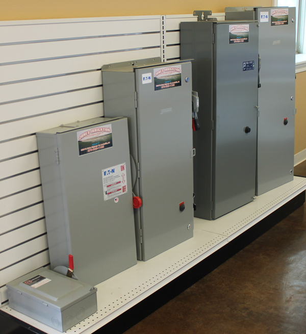 We sell & install pump panels & disconnects